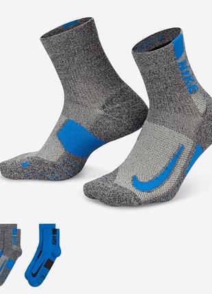 Шкарпетки nike u nk mltplier ankle 2pr - 144 sx7556-937