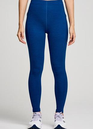 Женские тайтсы савкони оригинал saucony solstice tight 800463-idh