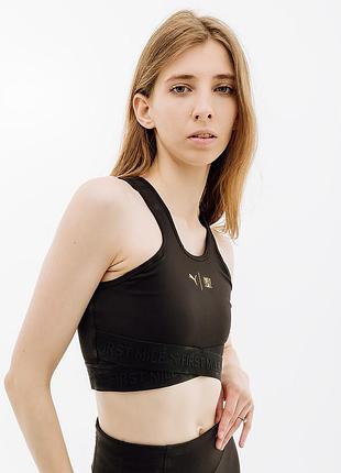 Женский топ пума оригинальный puma w first mile high impact bra 52321001
