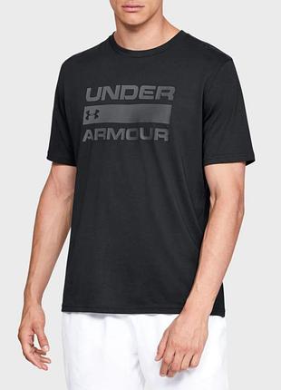 Футболка ua team issue wordmark ss черный чол xxl 1329582-001 s