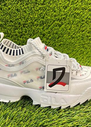 Кроссовки fila disruptor ii sock monomesh 5fm00598-125 39