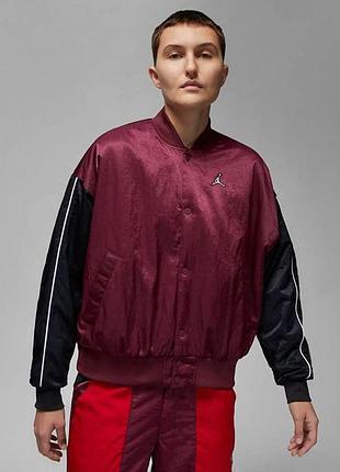 Женская куртка бомбер найк джордан оригинал nike woman jordan dv1414-645
