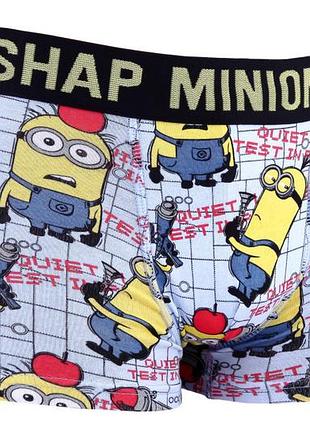 Труси-боксері minions блакитний чол 10-12 30890634-1