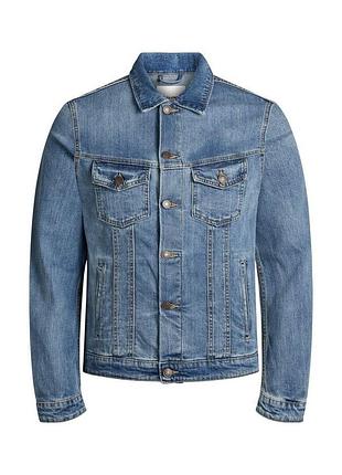 Куртка джинсовая jjialvin jjjacket sa 002 noos 12154579 blue denim jackandamp;jones xxl голубой 12154579bluedenim