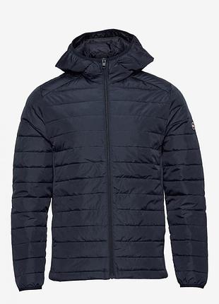 Куртка jjeace spring puffer hood 12200419-navy blazer jackandamp;jones m темно-синій 12200419-navy blazer