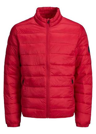 Куртка jjemagic puffer collar noos 12173752 tango red jackandamp;jones l червоній 12173752tangored m
