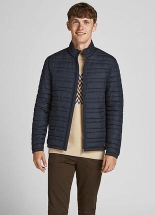 Куртка jjluke light jacket 12190005-dark navy jackandamp;jones m темно-синій 12190005-dark navy