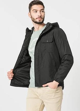 Куртка jjwilliam light jacket 12200640-black jackandamp;jones l чорний 12200640-black