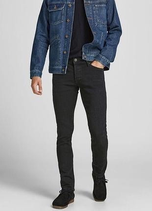 Джинсы jjiglenn jjoriginal am 809 noos 12190854-black denim jackandamp;jones 30/32 черный 12190854-black denim