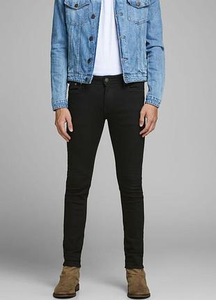 Джинсі jjiliam jjoriginal am 009 50 sps noos 12109952-black denim jackandamp;jones 12109952-black denim 34/34