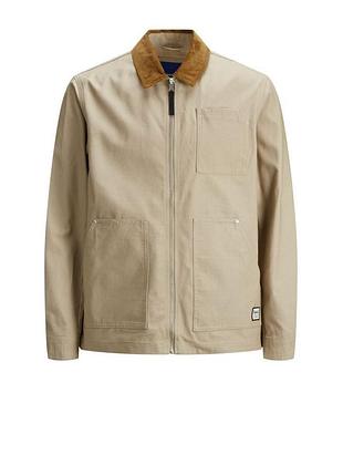 Куртка jorbernie jacket 12184997 crockery jackandamp;jones l бежевый 12184997crockery xl