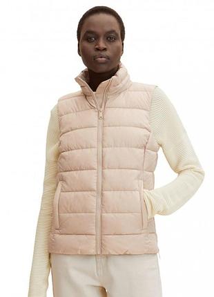 Жилетка ultra lightweight vest 1031311-26353 tom tailor m розовий 1031311-26353 xs