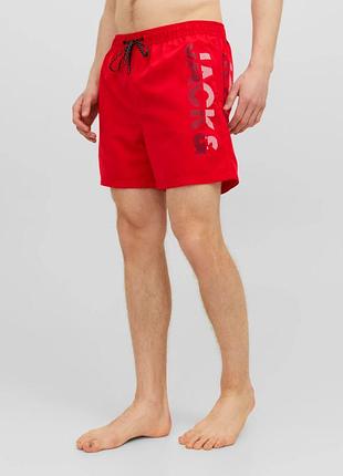 Шорты для плавания jpstfiji jjswim splicelogo ly sn 12225967-chinese red jackandamp;jones l красный 12225967-chinese red
