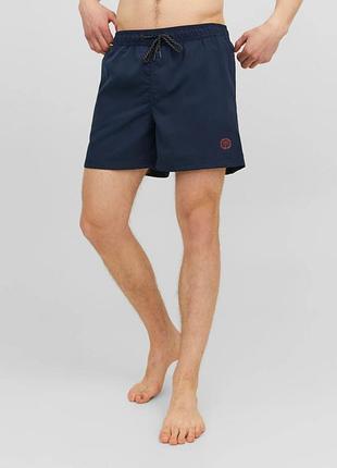 Шорты для плавания jpstfiji jjswim solid sn ly 12225961-navy blazer jackandamp;jones l темно-синий 12225961-navy blazer m