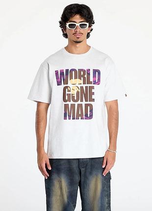 Футболка a bathing ape color camo wgm ape head overlap tee 001tek801024m