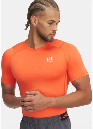 Термофутболка рашгард мужской under armour hg armour comp ss 1361518-847
