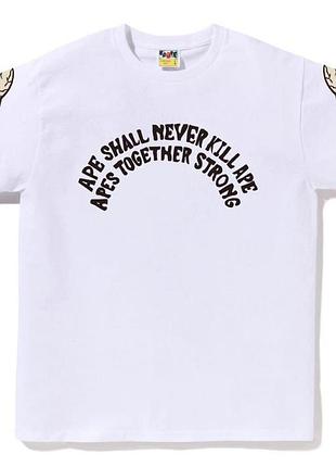 Футболка bape souvenir skull black tee 1k80110052