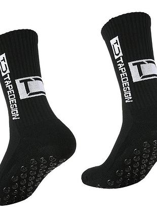 Шкарпетки football socks tapedesign (чорний) attd-l-002, колір чорний, розмір (європа) — 39-44 attd-l-002
