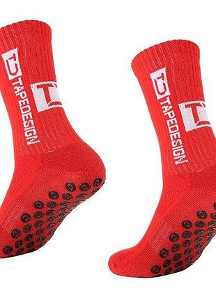 Шкарпетки football socks tapedesign (чорвоний) attd-l-006, колір червоний, розмір (європа) — 39-44 attd-l-006