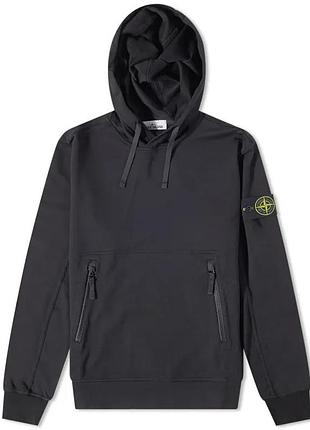 Худі stone island cotton zip pocket detail popover hoodie 781560452 v0020