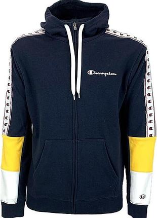 Кофта legacy retro-sport heavy spring terry full zip 219751-bs501 champion m темно-синій 219751-bs501