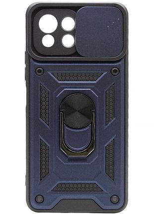 Чохол ummi camshield serge ring для xiaomi mi 11 lite синій / navy