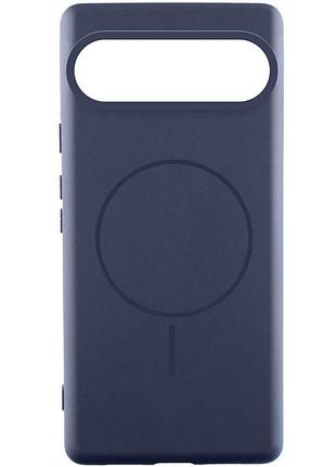 Чохол silicone cover lakshmi (aa) with magnetic fit для google pixel 10 pro xl темно-синій / midnight blue