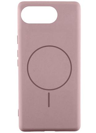 Чохол silicone cover lakshmi (aa) with magnetic fit для google pixel 10a рожевий / pink sand