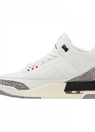 Кросівки jordan 3 retro white cement reimagined dn3707-100 46