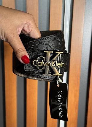 Ремень calvin klein letter logo