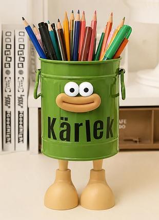 Держатель для канцтоваров, подставка для ручек. органайзер для канцтоваров. органайзер для стола. органайзер для ручек. новый.