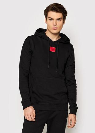 Худи hugo boss hoodie logo grey 50458700