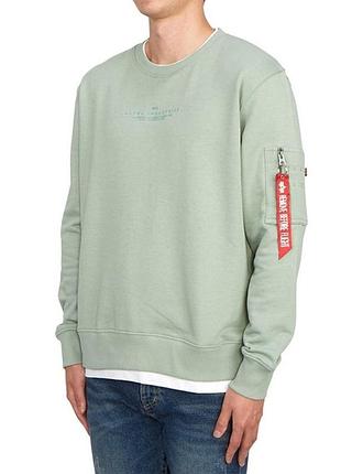 Кофта alpha industries double layer sweater 136302/680 l