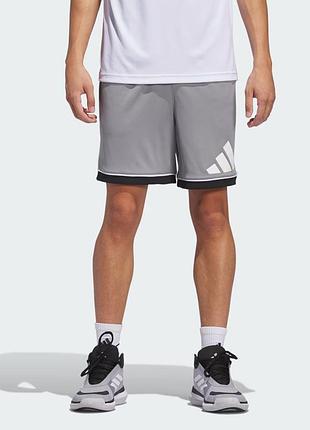 Шорти adidas basketball shorts grey 7 inc jn4730