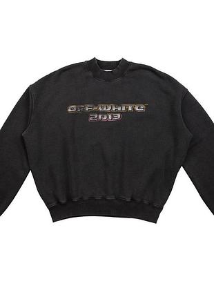 Кофта off-white digit bacchus cotton sweatshirt omba070f23fle0101084