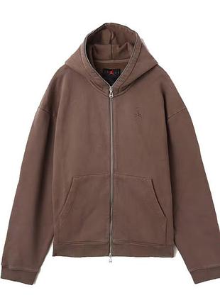 Худі air jordan x travis scott full-zip hoodie 'palomino' dz5500-275 m