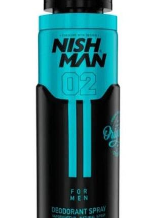 Дезодорант-спрей nishman deodorant spray 02 200 мл