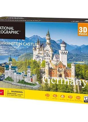 3d пазл cubicfun national geographic замок нойшванштайн (ds0990h)