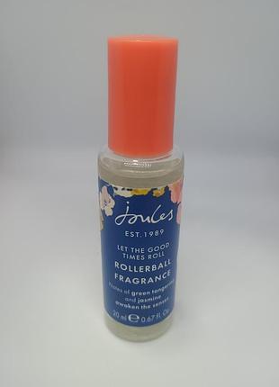 Роликовий парфум joules let the good times roll rollerball fragrance 20 ml зелений мандарин жасмин оригінал духи роликові жіночі мініатюра, джоулес