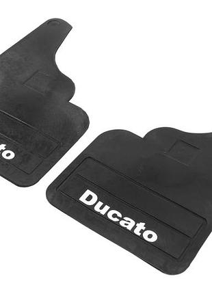 Брызговики premium прямые (2шт) для fiat ducato 2006-2025 гг