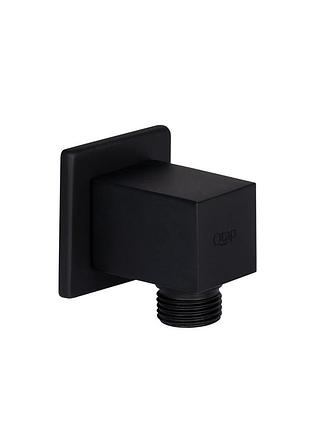 Підключення для шланга qtap spojeni прямокутне black matt (qt809810842857nb)