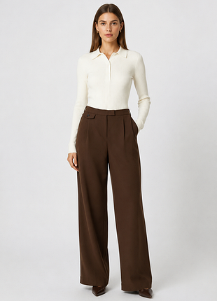 Брюки палаццо zara женские