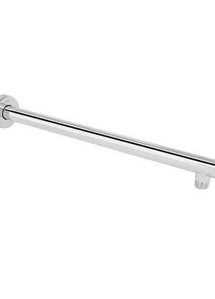 Кронштейн для верхнего душа qtap trubice 370 мм округлый chrome