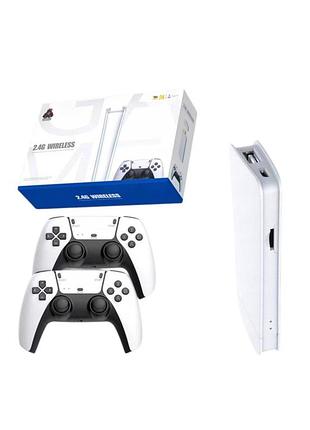 Ігрова консоль m15 plus 64gb 20000+ ігор pro 4k game stick 3d hd стик приставка з 2 джойстиками