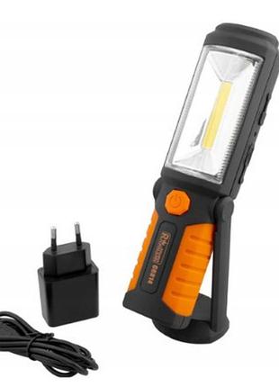 Лихтарик рабочий аккумуляторный led 3w 5 дододов 220lm c6814