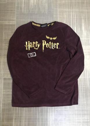 Primark 💙на хлопчика/на дівчинку м‘яка червона  кофта з написом harry potter💛розмір 38 на  10 років 140 см зріст підлітковий одяг/дитячий одяг