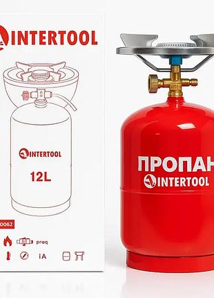 Комплект газовый кемпинговый 12 л intertool