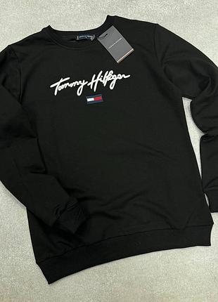 Женский свитшот tommy hilfiger | женский джемпер томи хилфигер