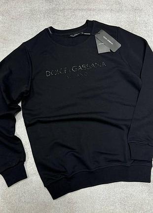 Женский свитшот dolce&gabbana | женский джемпер d&g черный