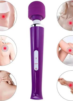 Вибрамассажер для клитора вибратор микрофон,hitachi magic power фиолетовый 3
